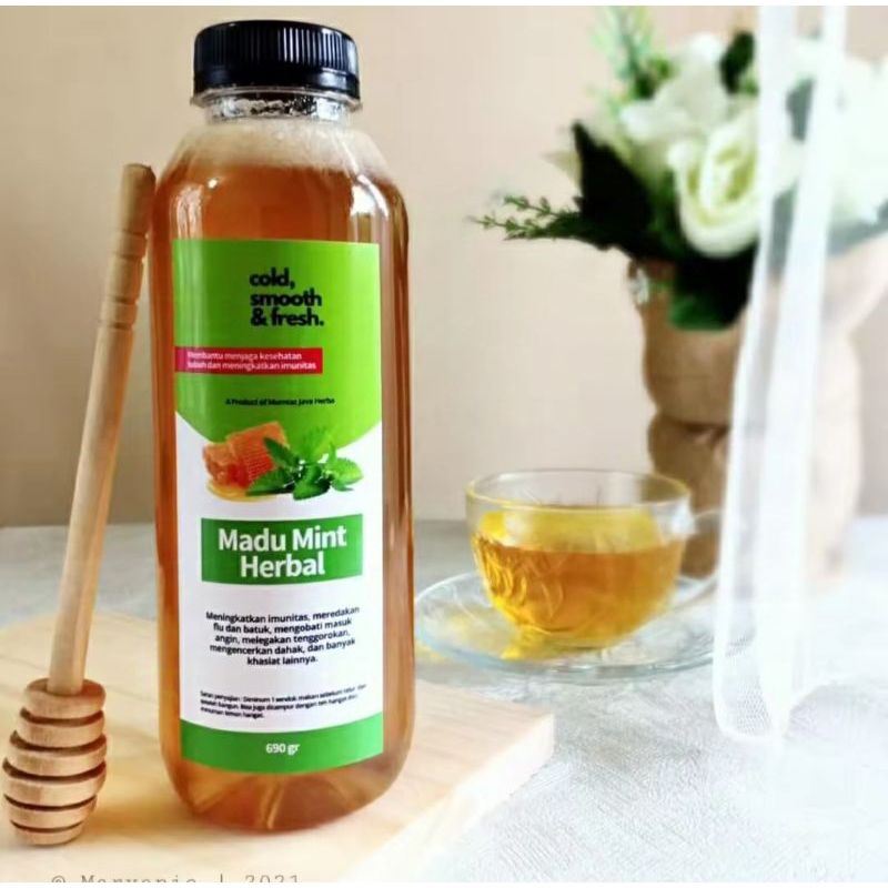 

madu mint herbal Java hills honey 650 gram