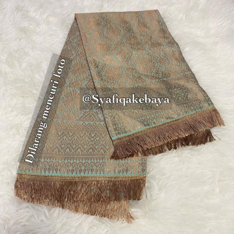 Dni SELENDANG RUMBAI/SELENDANG SONGKET PALEMBANG/SELENDANG SONGKET RUMBAI