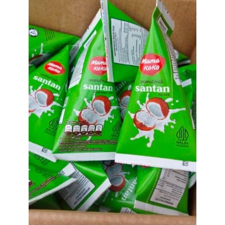 

SANTAN MAMA KOKO COCONUT MILK PER DOS ISI 32 PCS BAHAN PENYEDAP MAKANAN BUBU SAYUR