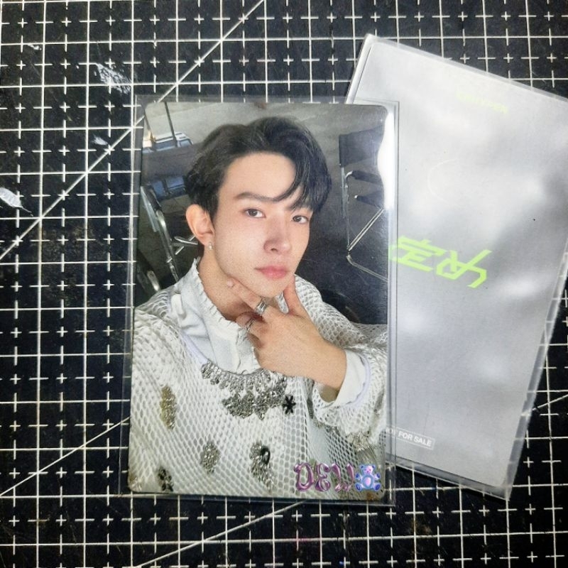 PC Heeseung Enhypen Album Sadame : Solo Jacket (Heeseung Soljack Sadame, Heeseung Dagu) Photocard Of