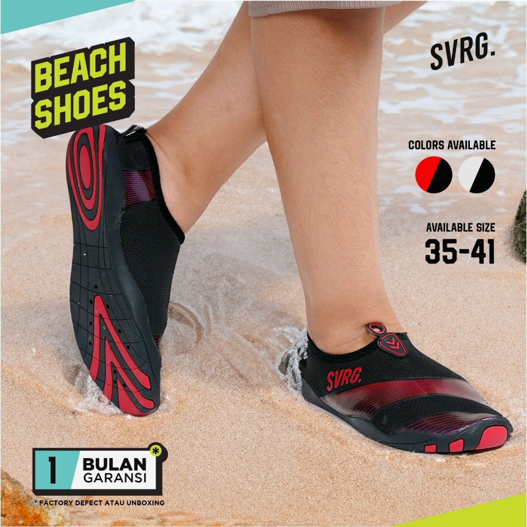 SVRG. Beach Shoes - Sepatu Olahraga Pantai - Sepatu Poundfit Hiking Anti Karang - Sepatu Pantai Anti