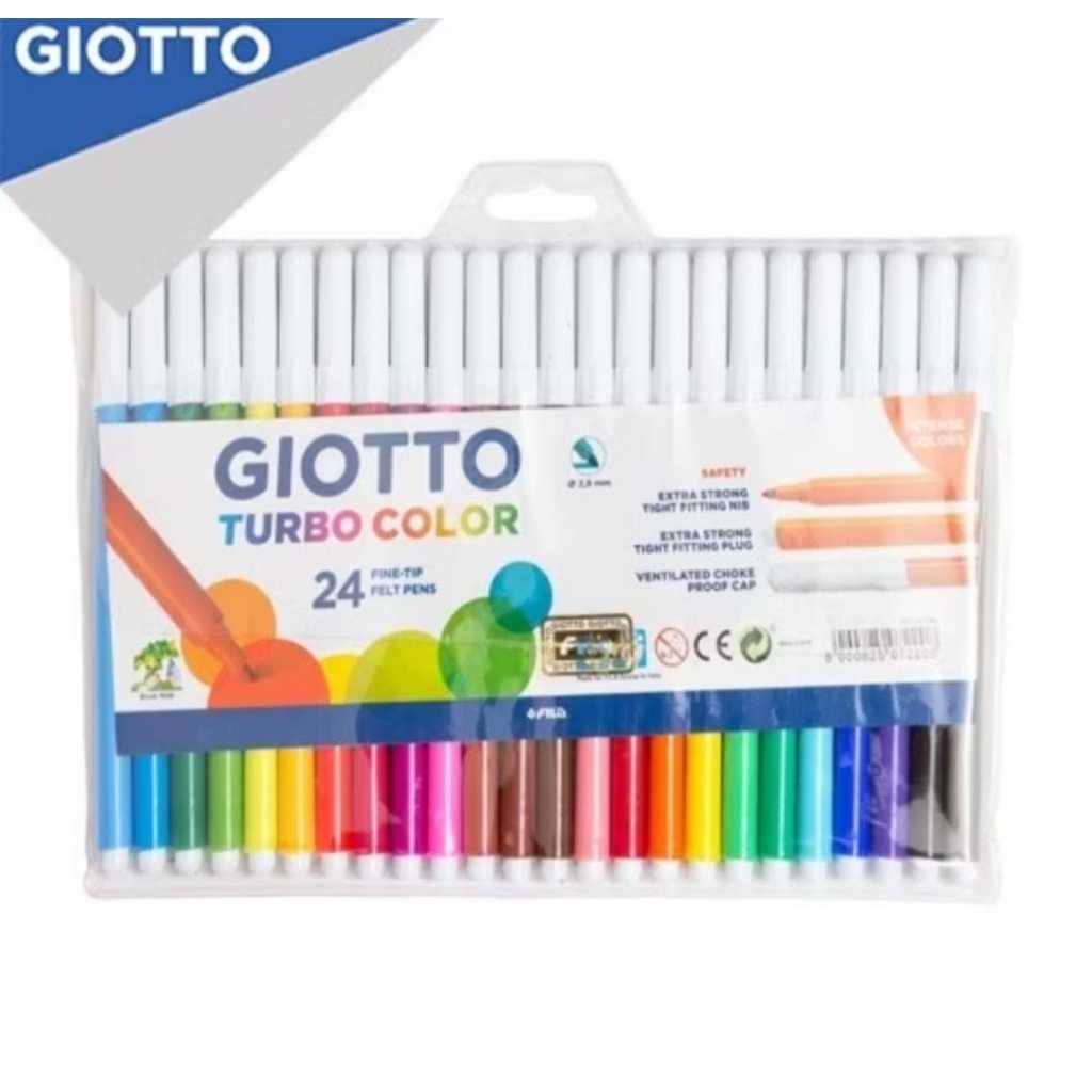 

Giotto Spidol Turbo Color With Wallet 24 Colors