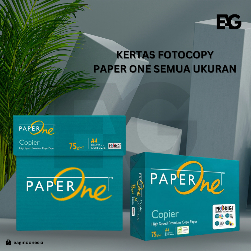 

EAG | Kertas Print & Fotocopy PaperOne [Semua Ukuran]