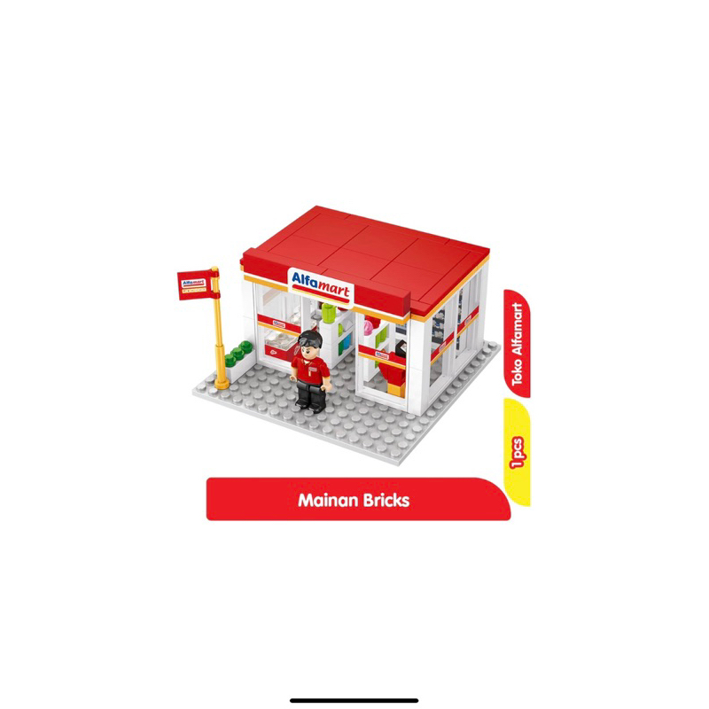Lego brick alfamart store