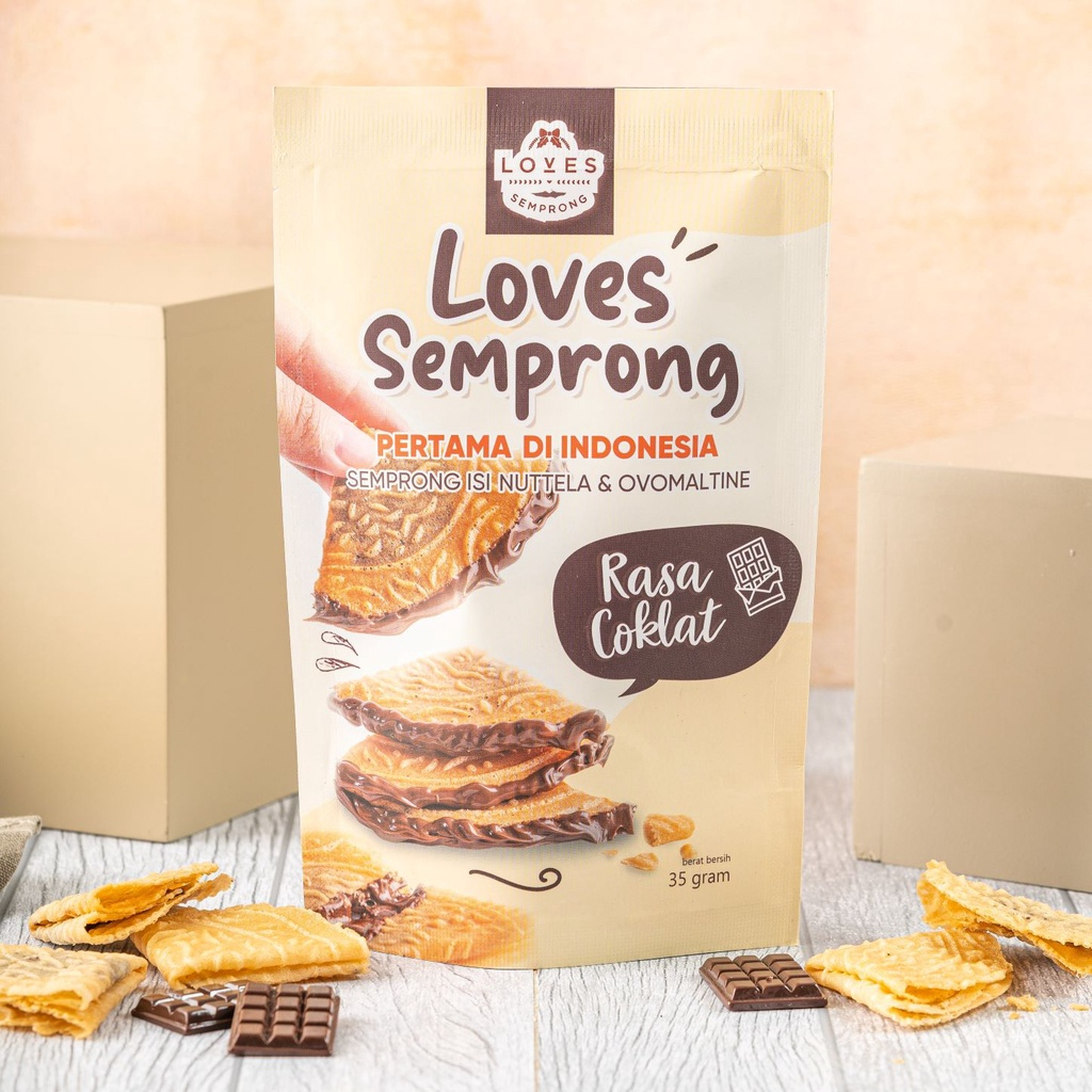 

Semprong Enak Viral Artis Kue Kering Makanan Ringan Murah - Loves Semprong Coklat