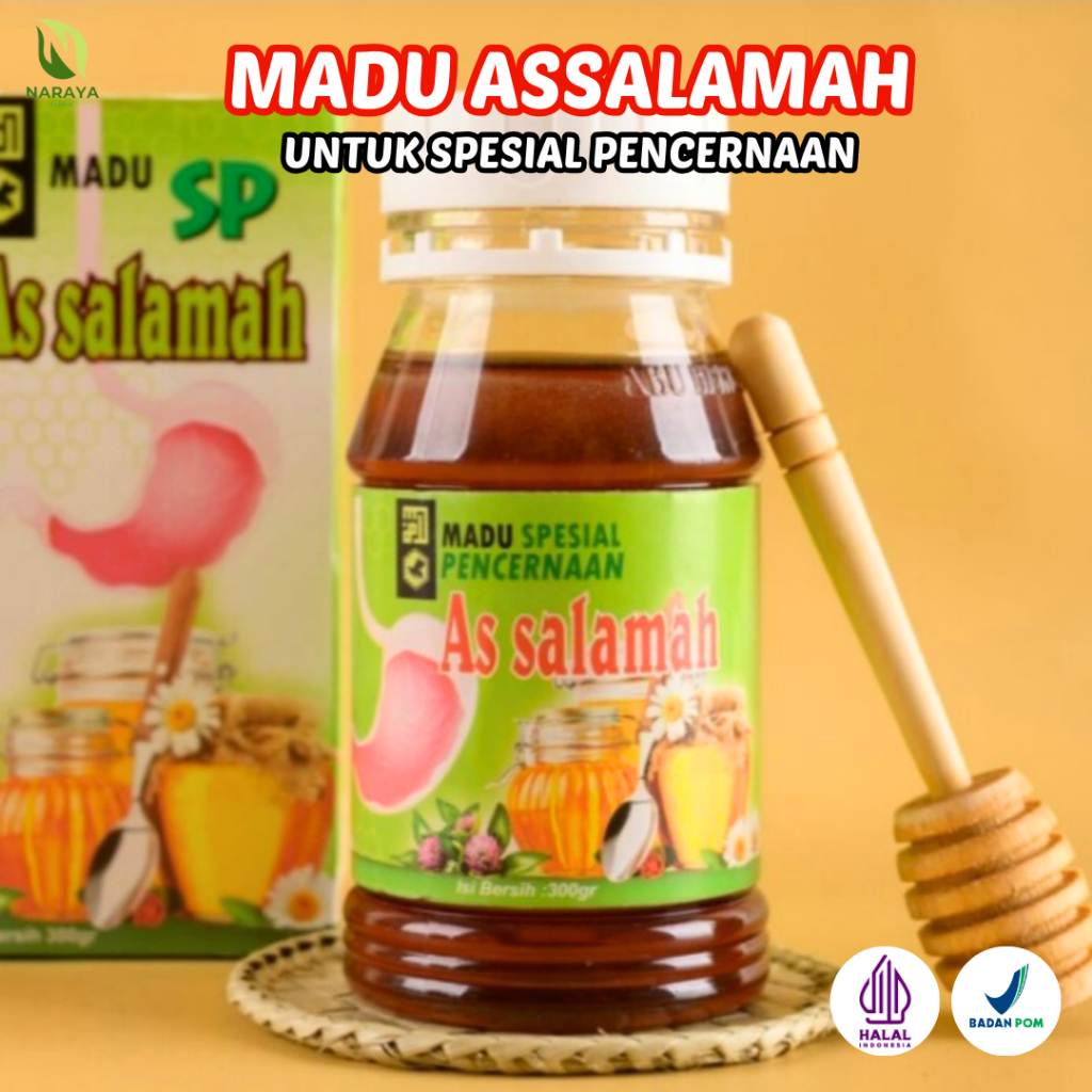 Madu Pencernaan - Madu As Salamah Spesial Pencernaan Maag - Madu Assalamah SP