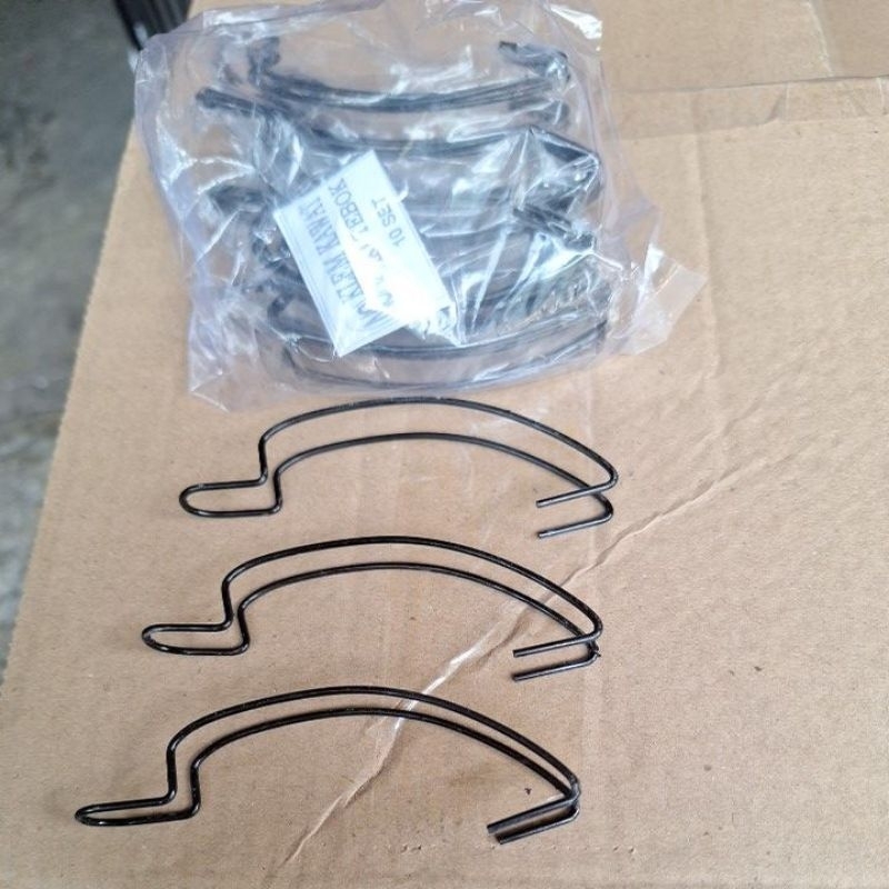 Klem klam kawat besi tebok lovebird jepitan pengait sangkar burung