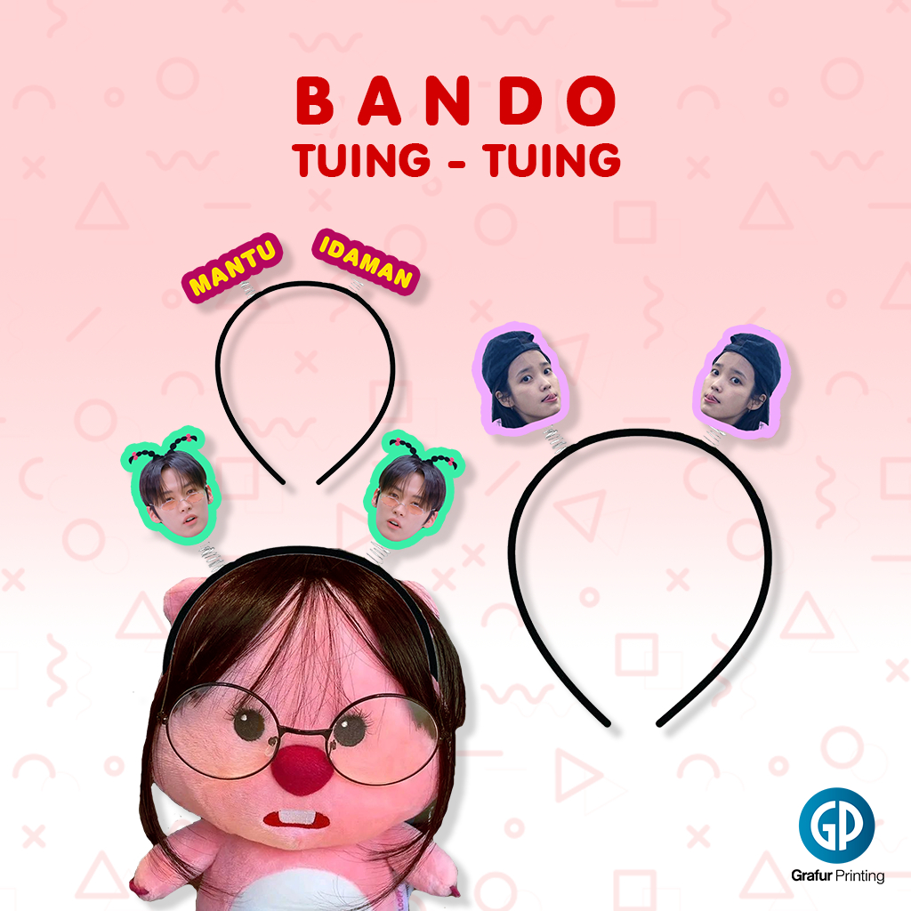 BANDO TUING TUING CUSTOM KPOP / FREEBIES