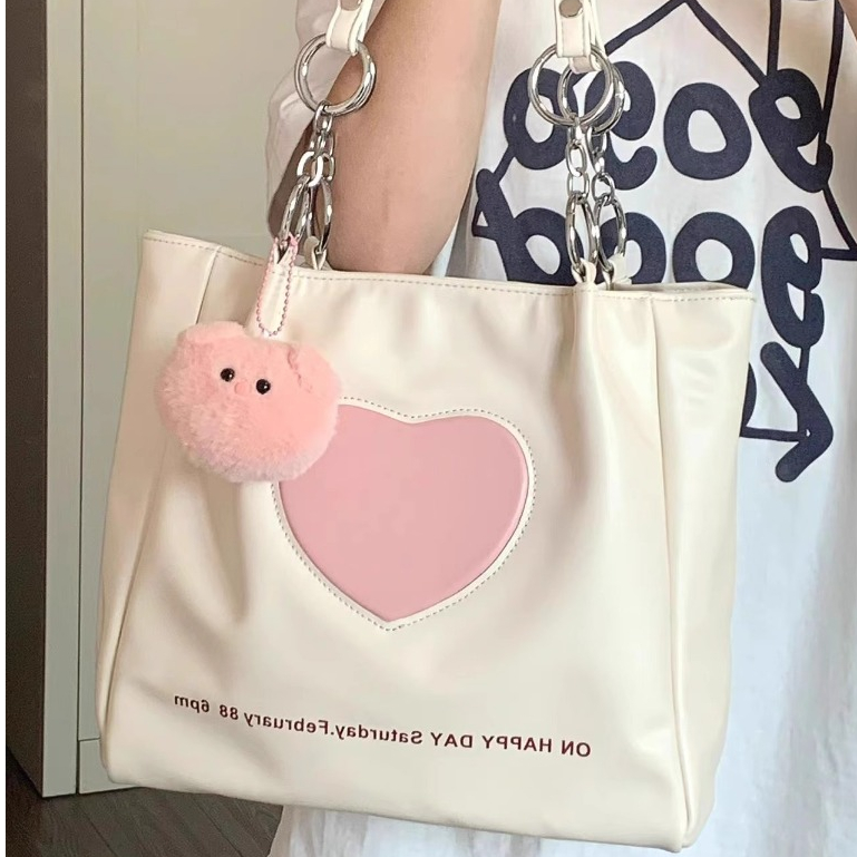 Ready Stok Tersedia tas selempang PU murah tas selempang kuliah wanita tas besar wanita import tas w