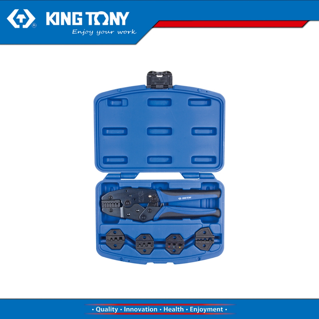 KING TONY 67G0005 Ratchet Crimping Tool Set 5pcs.
