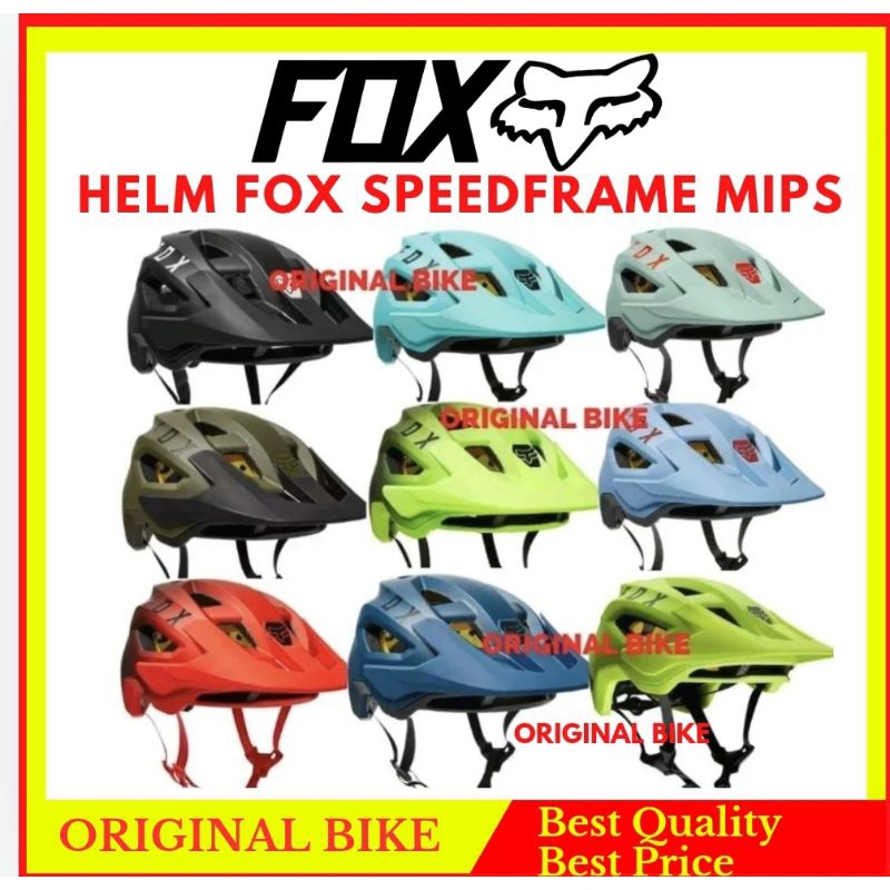 Helm sepeda Fox Speedfame MIPS Helm. MTB HELM. SEPEDA DOWNHILL