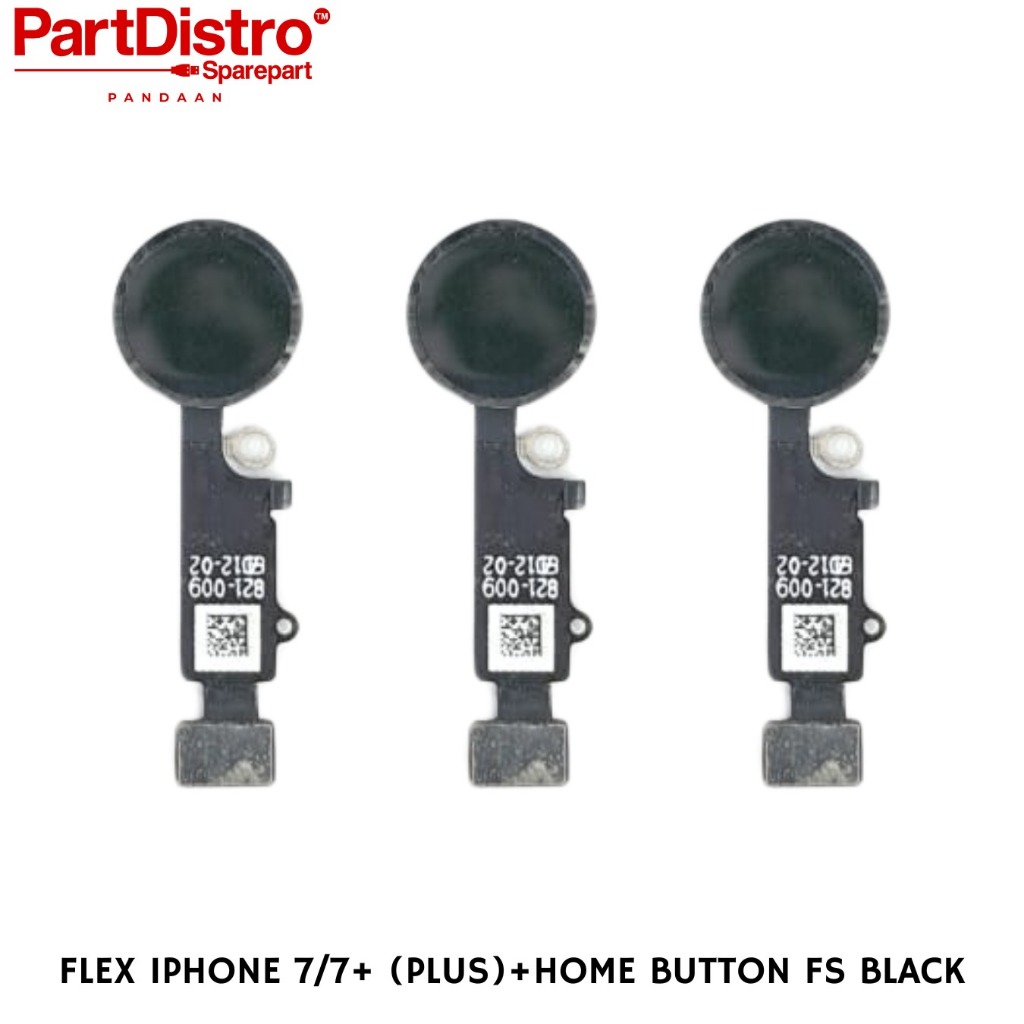 FLEX IPHONE 7/7+ (PLUS)+HOME BUTTON FS BLACK