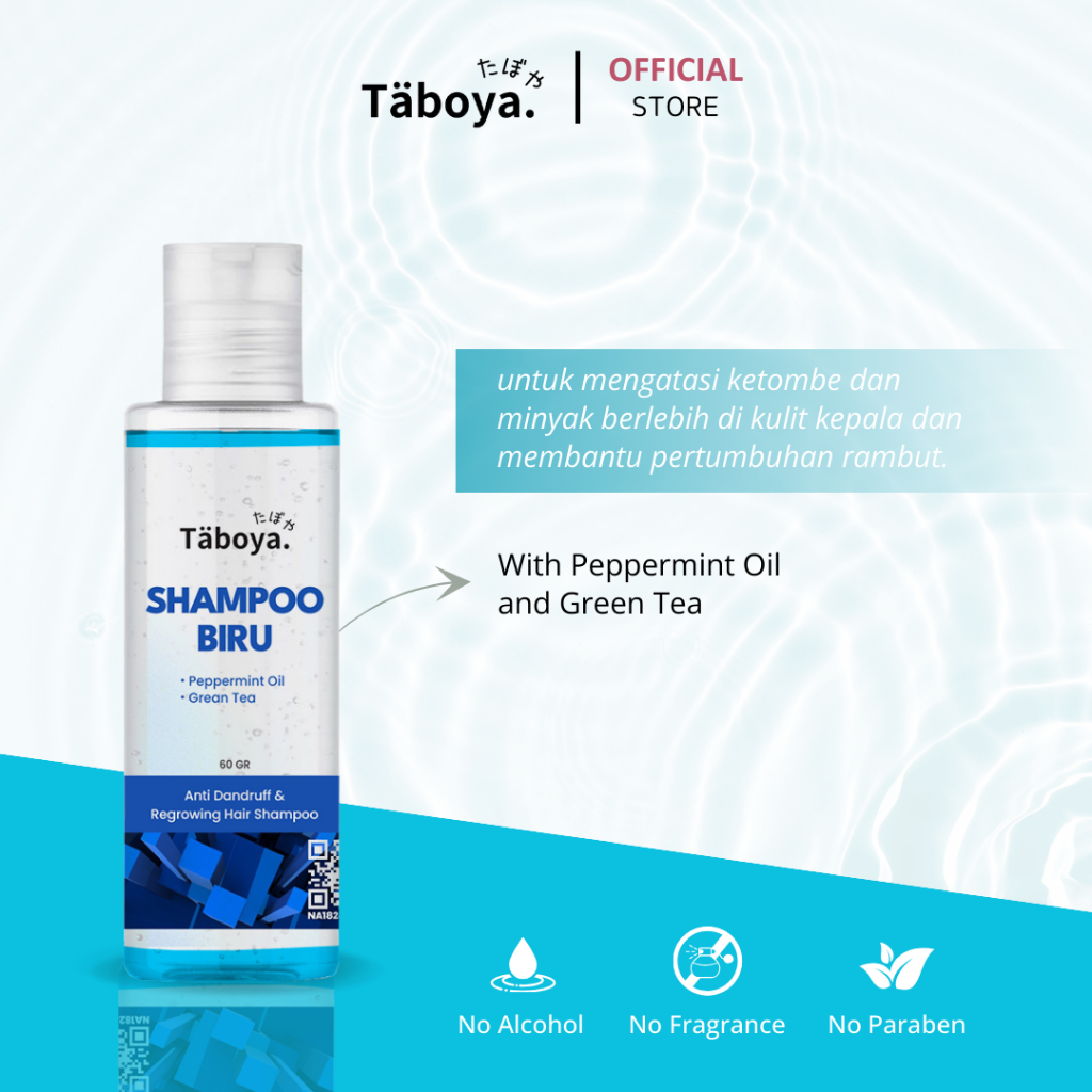 Taboya Shampoo Biru BUY1