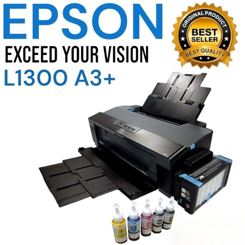 

PRINTER EPSON L1300 A3 SECON MATI HEAD BERGARIS