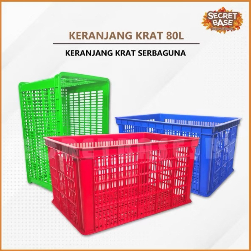 KRAT INDUSTRI JUMBO  - Keranjang Serbaguna / Krat Multifungsi / Krat Industri JUMBO