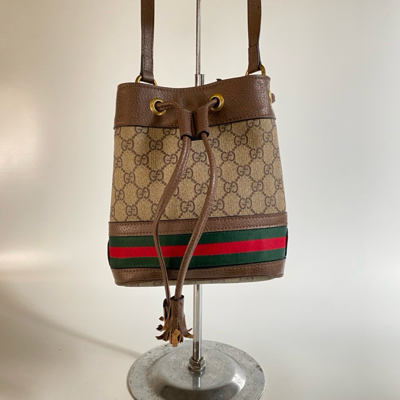 PRELOVED Tas Gucci bucket Ophidia second - gucci bag second original