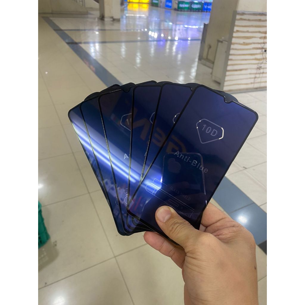 Anti Gores Kaca Anti Radiasi/TG Blue, berbagai Tipe HP VIVO YO1, Y02, Y03, Y1S, Y11, Y12/15/17,dll