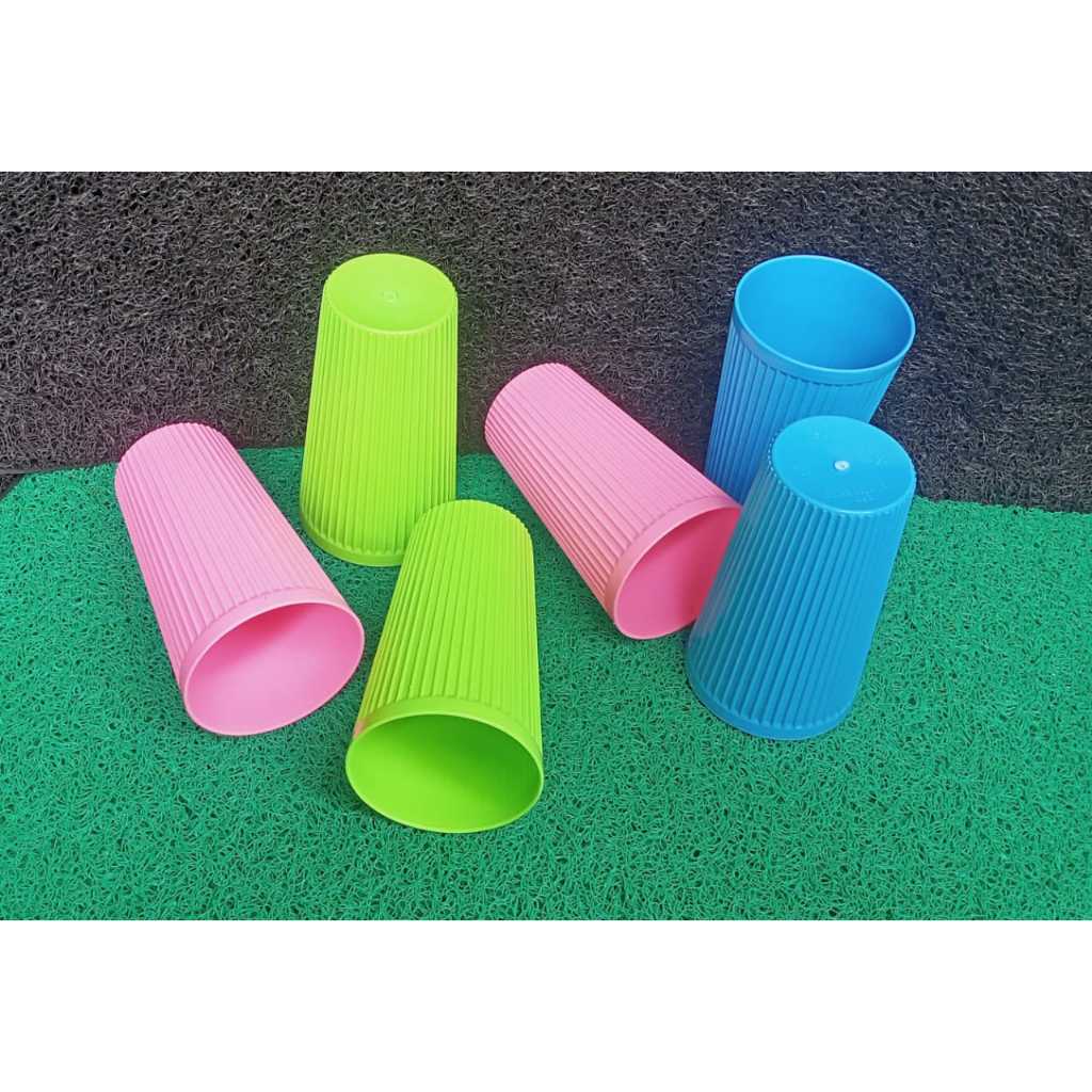 GELAS PLASTIK / GELAS PLASTIK WARNA /GELAS SOUVENIR