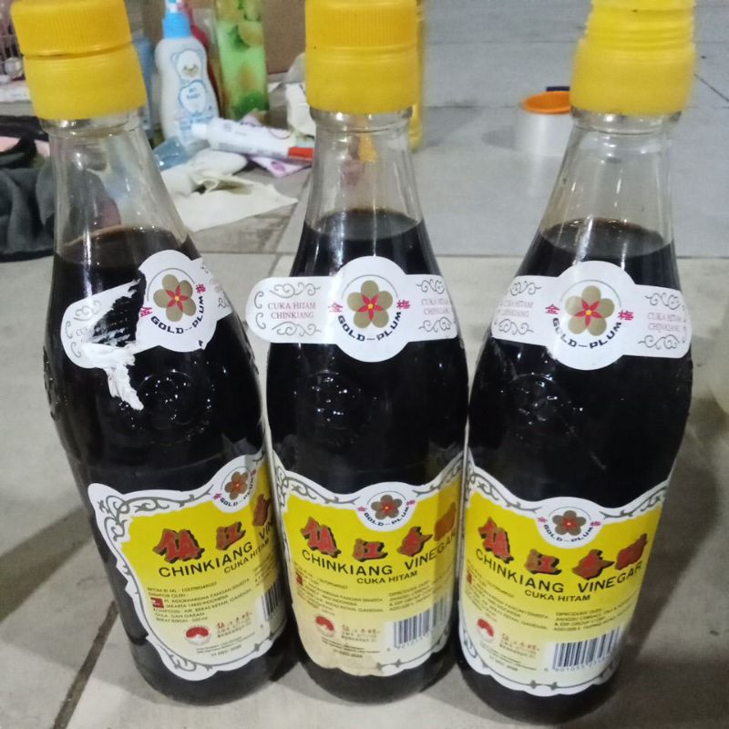 

Cuka Hitam Cingkiang vinegar 550ml