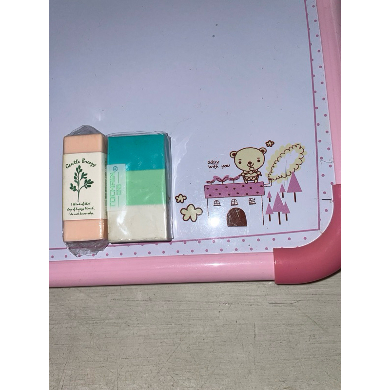 

penghapus beda motif (2pcs)