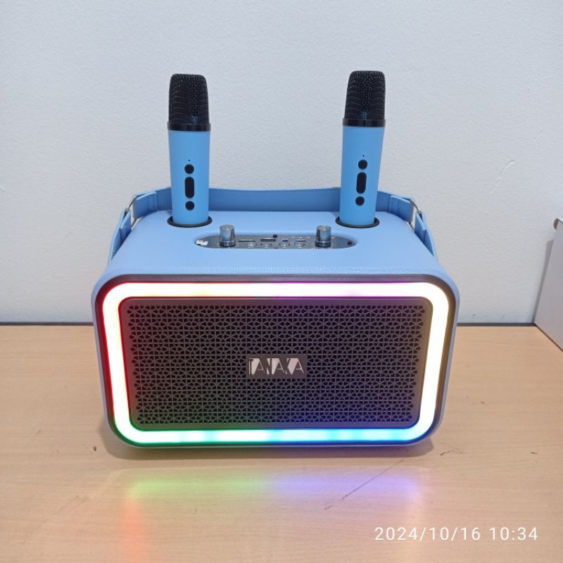 Speaker Tanaka TNK T 8008 Extra Bass Limited Edition LED Karaoke TNK T-8008