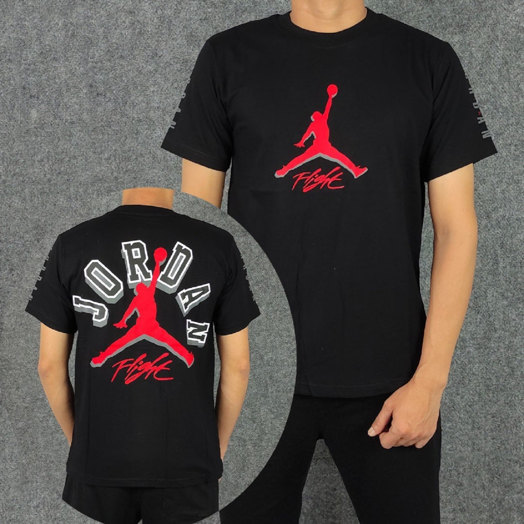 Kaos Basket Jordan Pria Dewasa Lengan Pendek Distro Terbaru