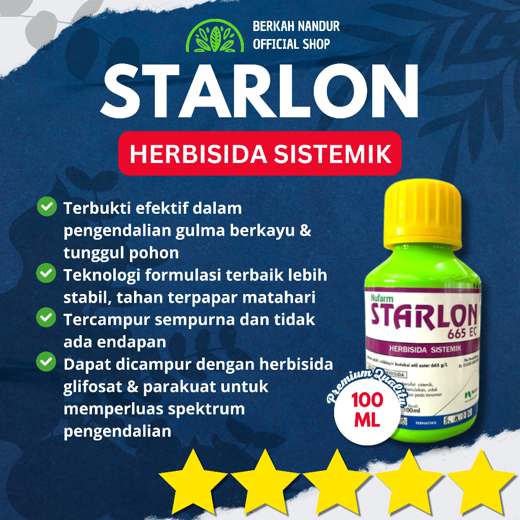 Original Herbisida Pohon Kayu Racun Pohon Racun Tanaman Starlon Racun Gulma Berkayu