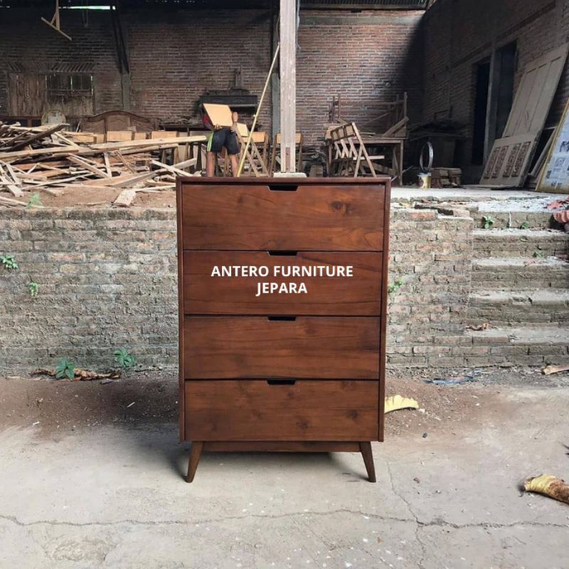 nakas minimalis nakas laci susun meja nakas laci anti seret