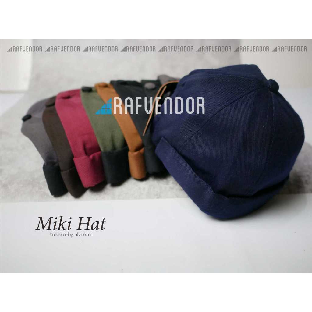 peci miki hat/topi peci/peci hitam peci putih polos kopiah dewasa katun muslim/ bandung