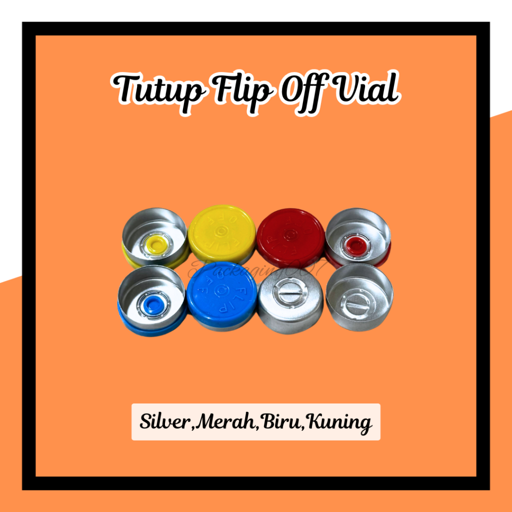 Tutup Alumunium Vial Tutup Segel Tutup Pinisilin Segel Alumunium Vial