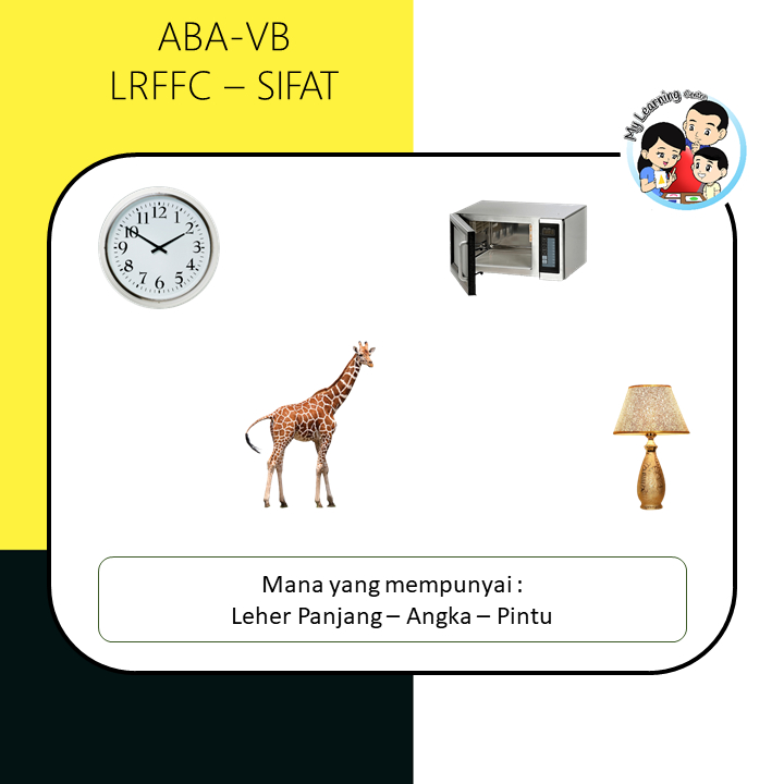 Kartu Belajar ABA-VB LRFFC Sifat (Feature) Level. 2