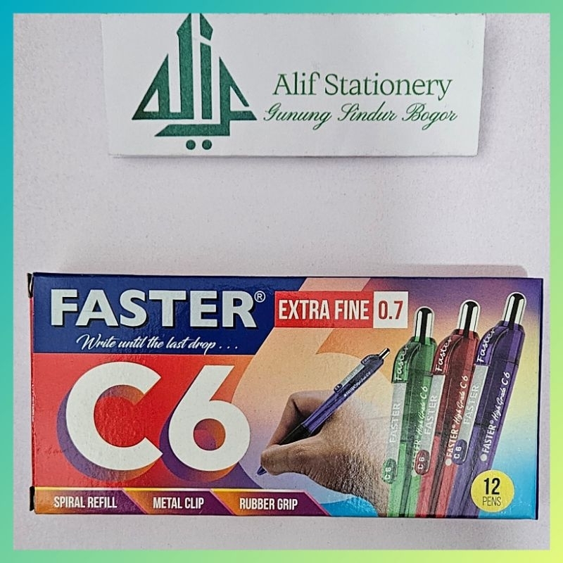 

Pulpen Pena Faster C6