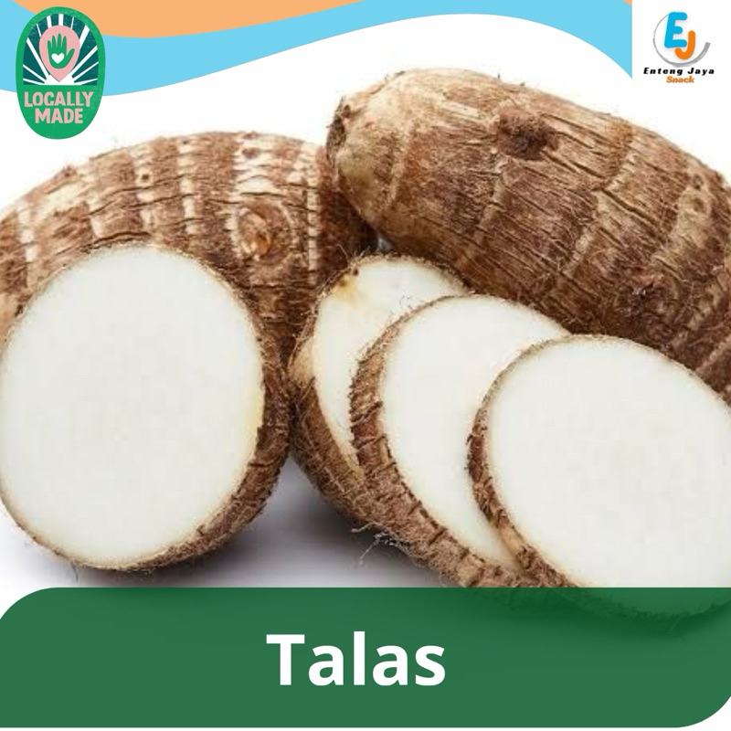 

Talas / Umbi talas Segar kemasan 1 kg
