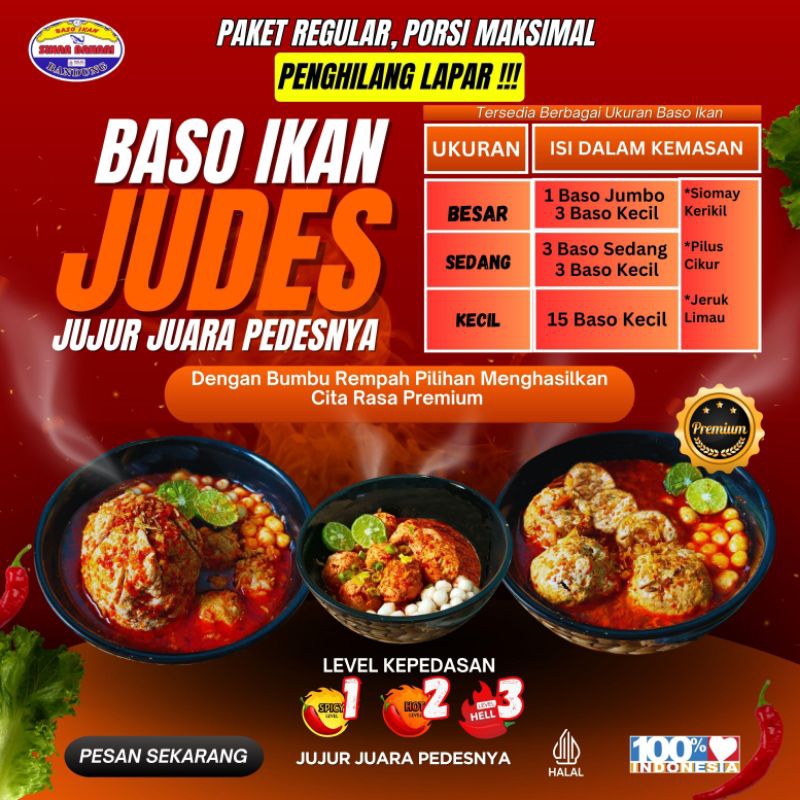 

Baso Ikan Bahari Judes