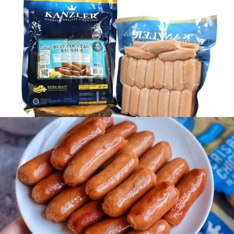

Sosis Kanzler Beef Cocktail 500 gr