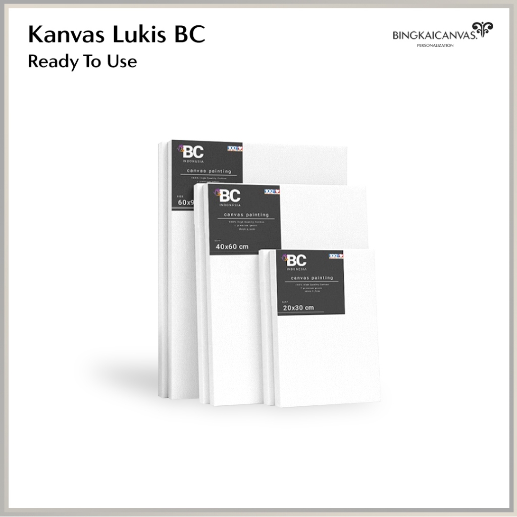 

Kanvas Lukis Berbagai Macam Ukuran / Canvas Lukis BC Premium