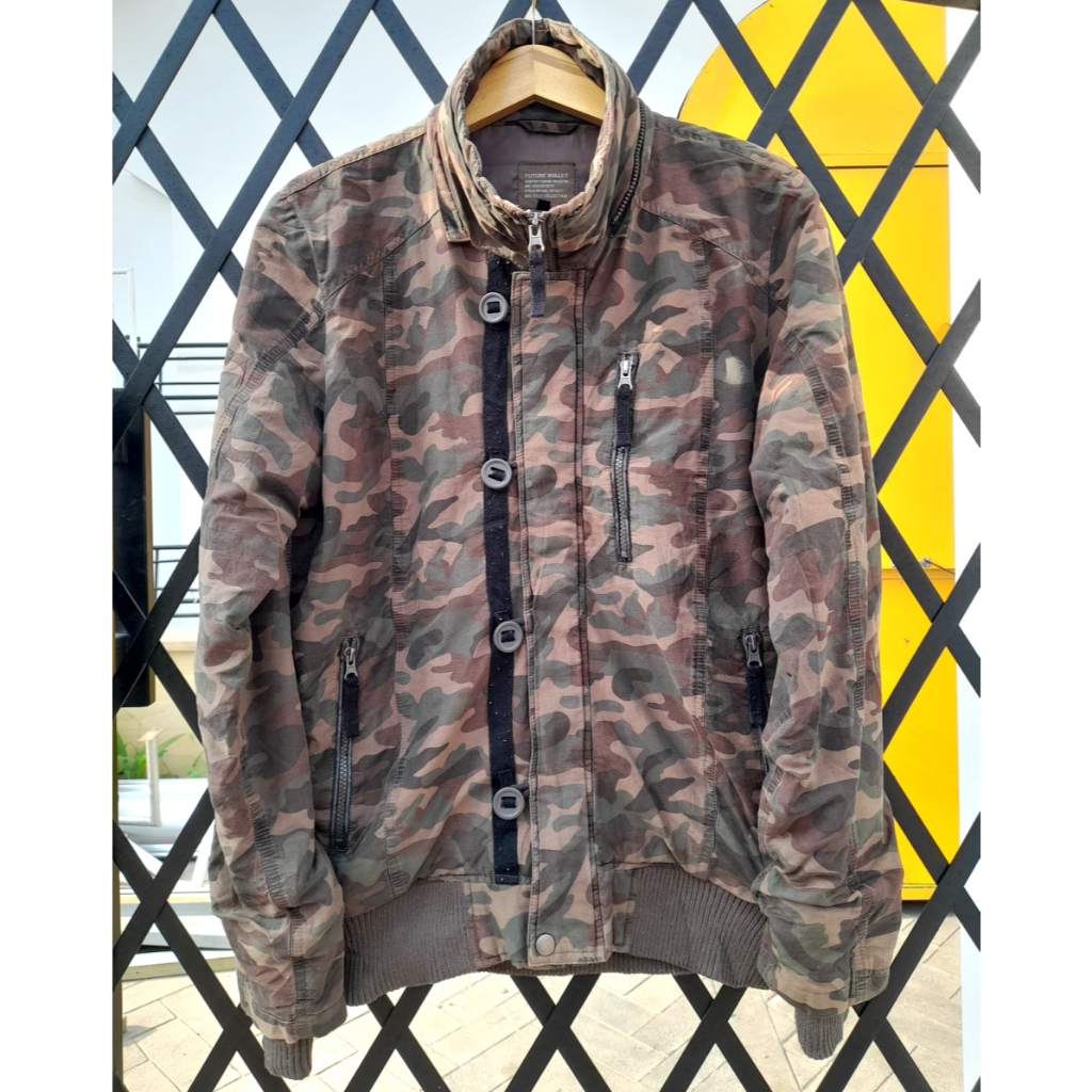 Jaket Camo Future Bullet