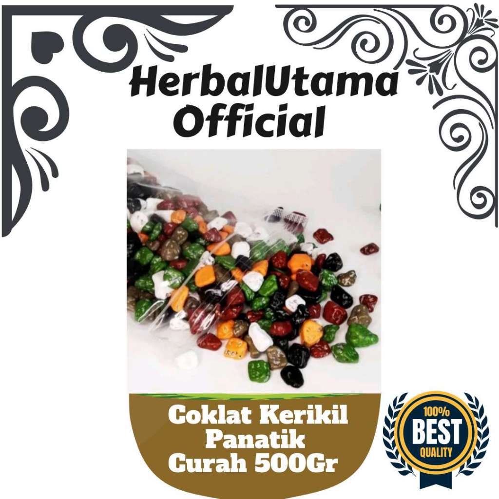 

Cokelat Kerikil Fanatik Curah 500 gram - Coklat Kerikil Premium - Chocolate, Food