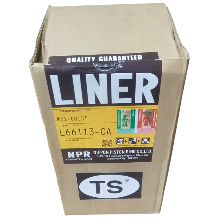 Liner Boring Mitsubishi M31 6D15T Turbo - NPR Japan Original Asli - L66113CA