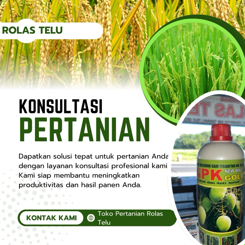 PUPUK CAIR NPK GOLD 1 LITER