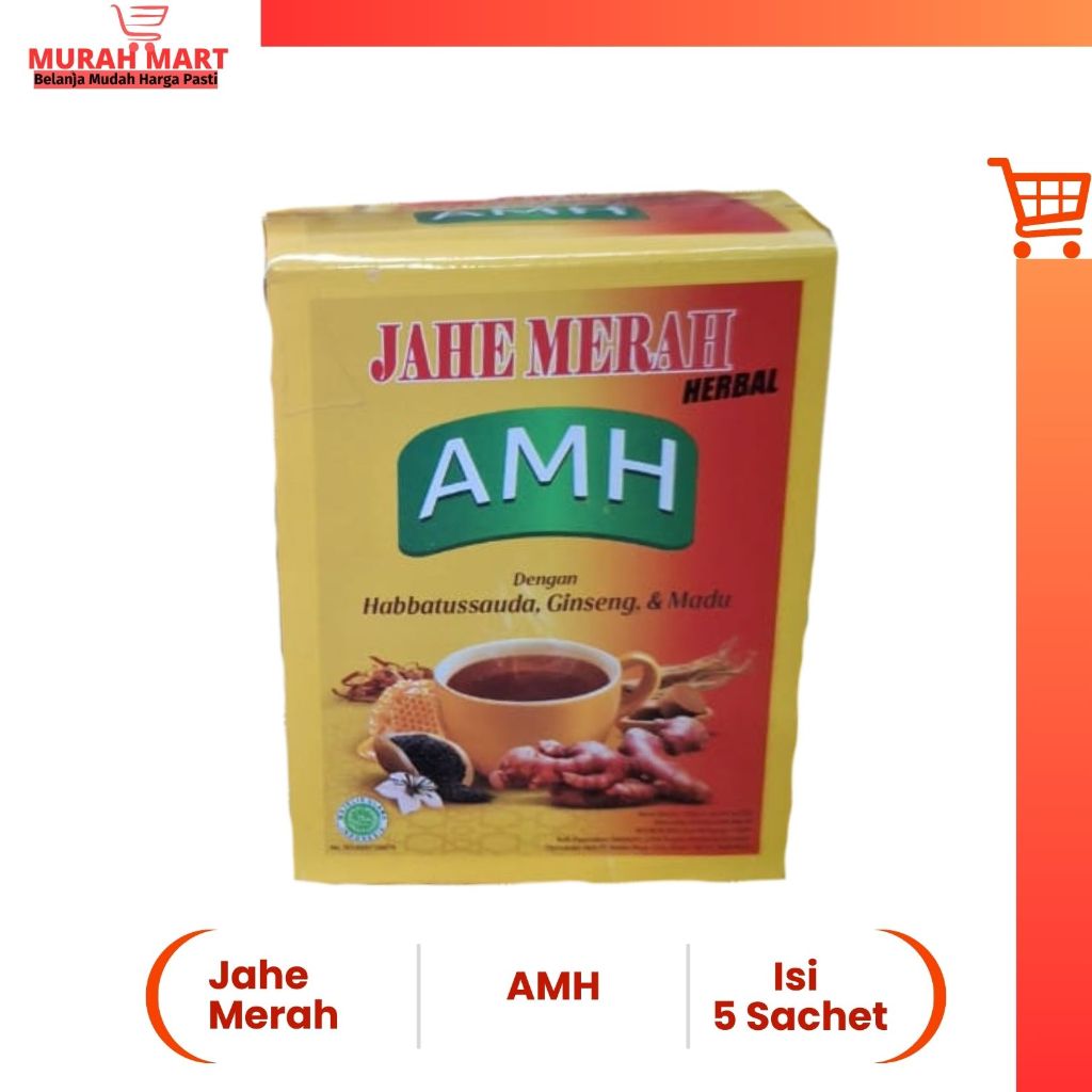 

AMH Jahe Merah Super 1 Box Isi 5 Sachet