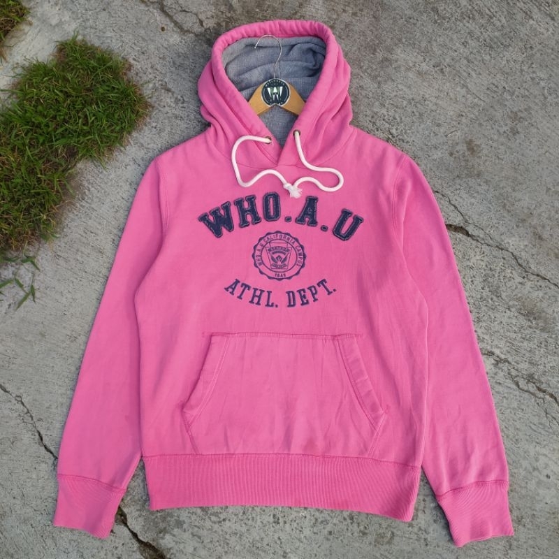 HOODIE WHOAU PINK / HD WHOAU