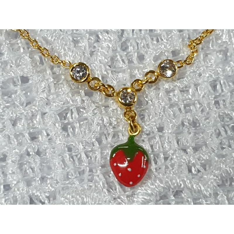 Aksesoris emas muda kalung anak  - 2gr