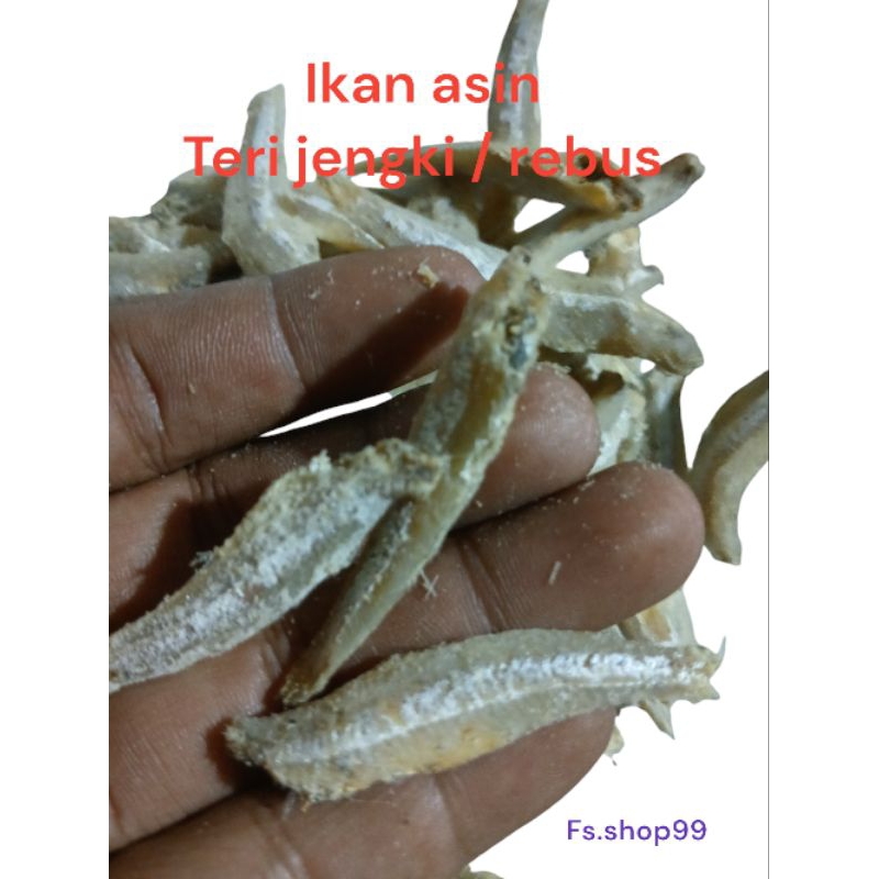 

teri jengki / rebus netto :100gram COD bayar di tempat
