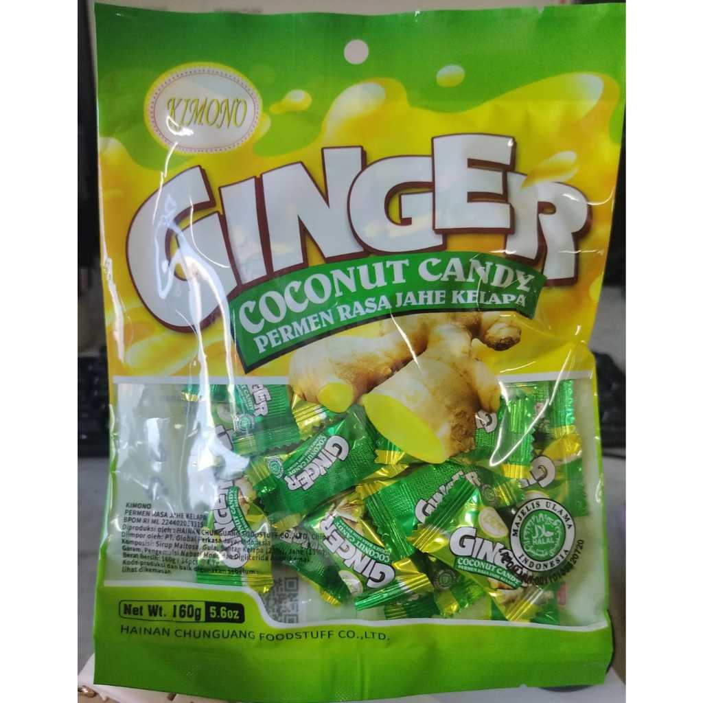 

KIMONO GINGER COCONUT CANDY 160g