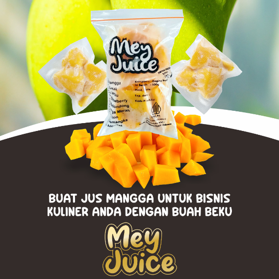 

[ READY TO BLEND ] Buah Beku / Frozen Fruit - Mangga 500g