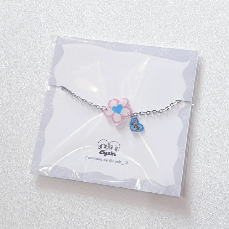 custom EXO Bracelet, Phone strap and Keyring Chanyeol, Baekhyun, Suho, Doh Kyungsoo Gelang custom