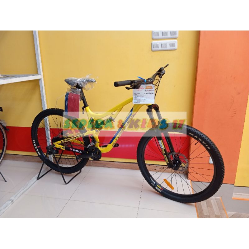 sepeda mtb thrill27,5 ricochet T120 5.0/sepedagunungpromo