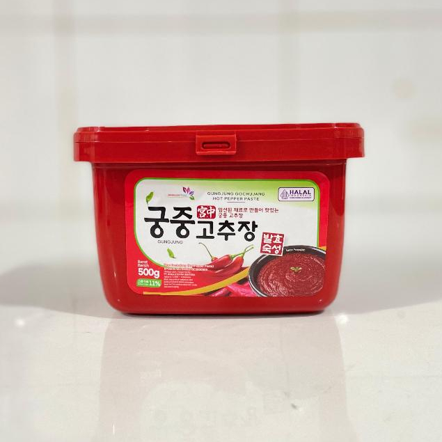 

Saus Gungjung Gochujang Import / Hot Pepper Paste / Pasta Cabai Pedas Korea (Halal)