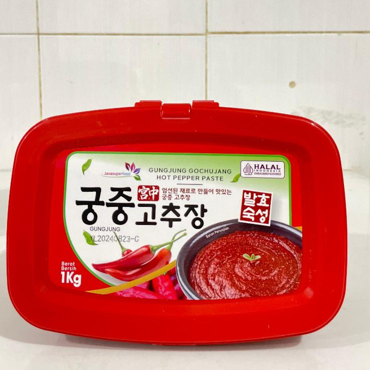 

JKL Saus Gungjung Gochujang Import / Hot Pepper Paste / Pasta Cabai Pedas Korea (Halal)